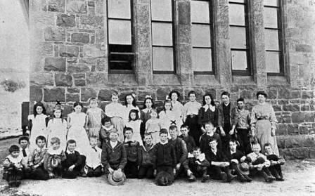 1885 TEACHER AND CLASS